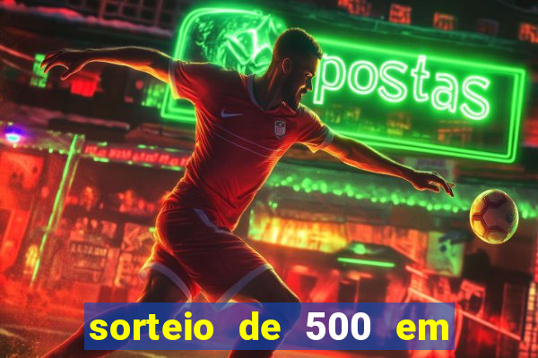 sorteio de 500 em cash toda segunda feira novibet